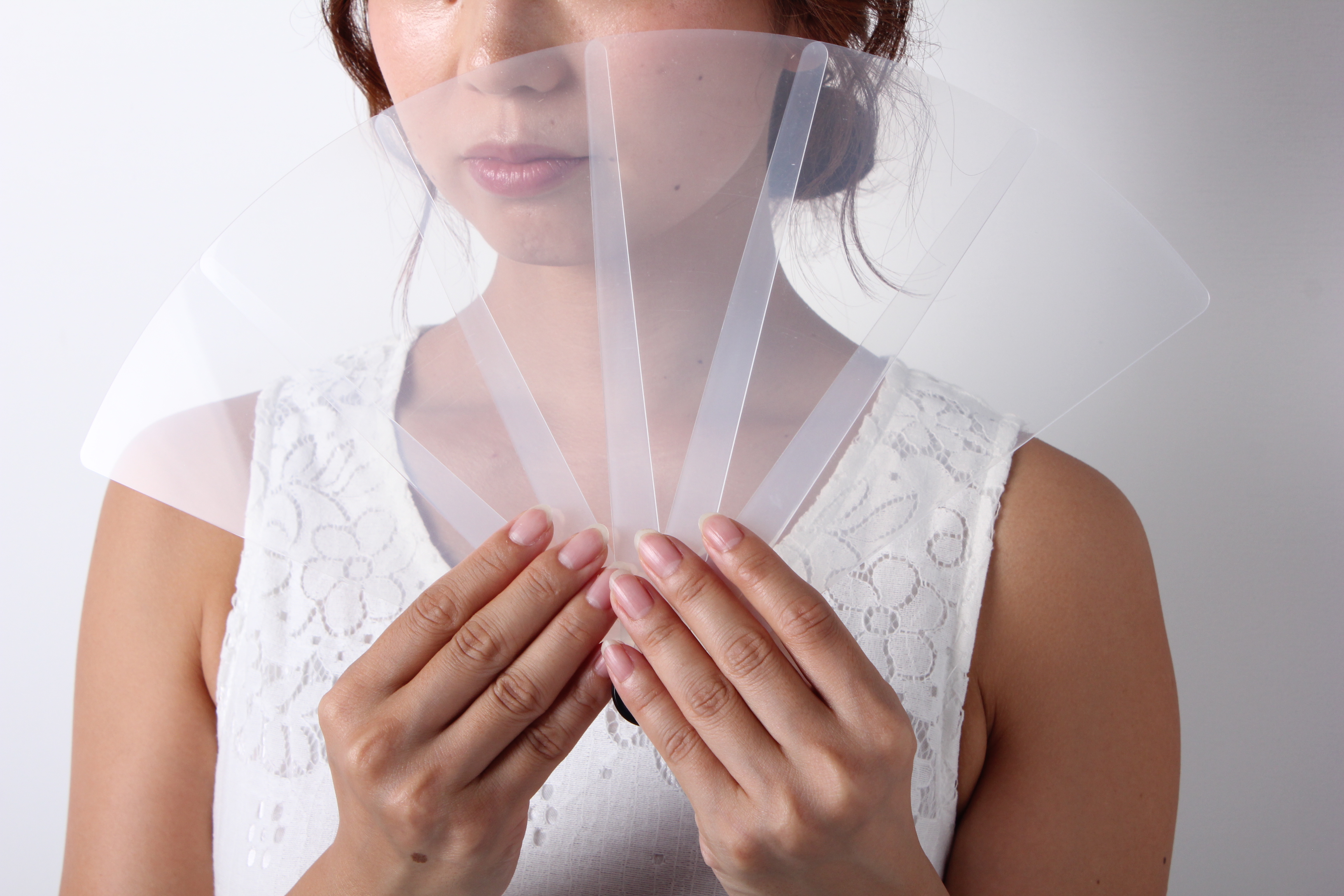 緑守扇 新型コロナ飛沫感染防止対策