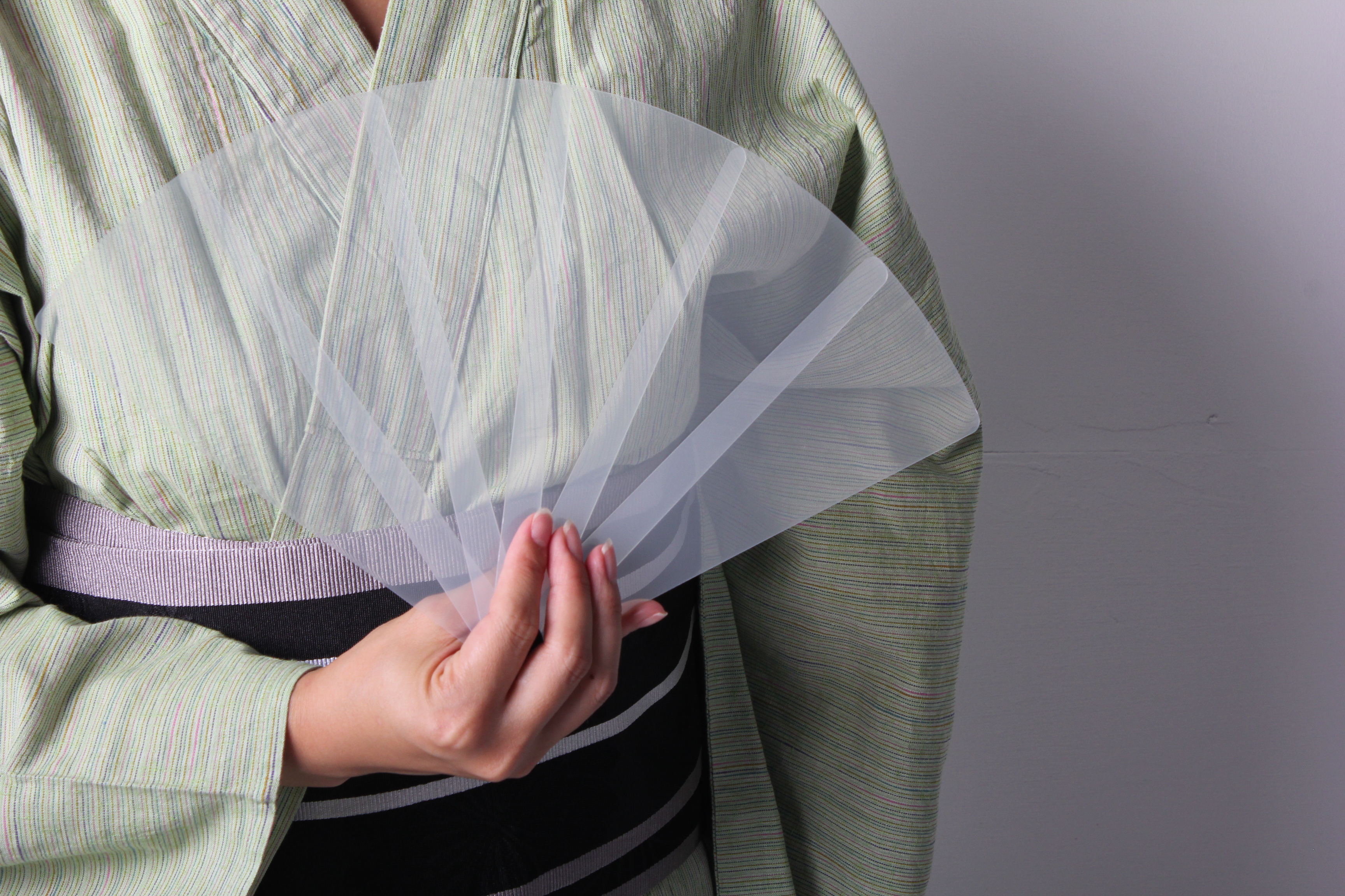 緑守扇 新型コロナ飛沫感染防止対策