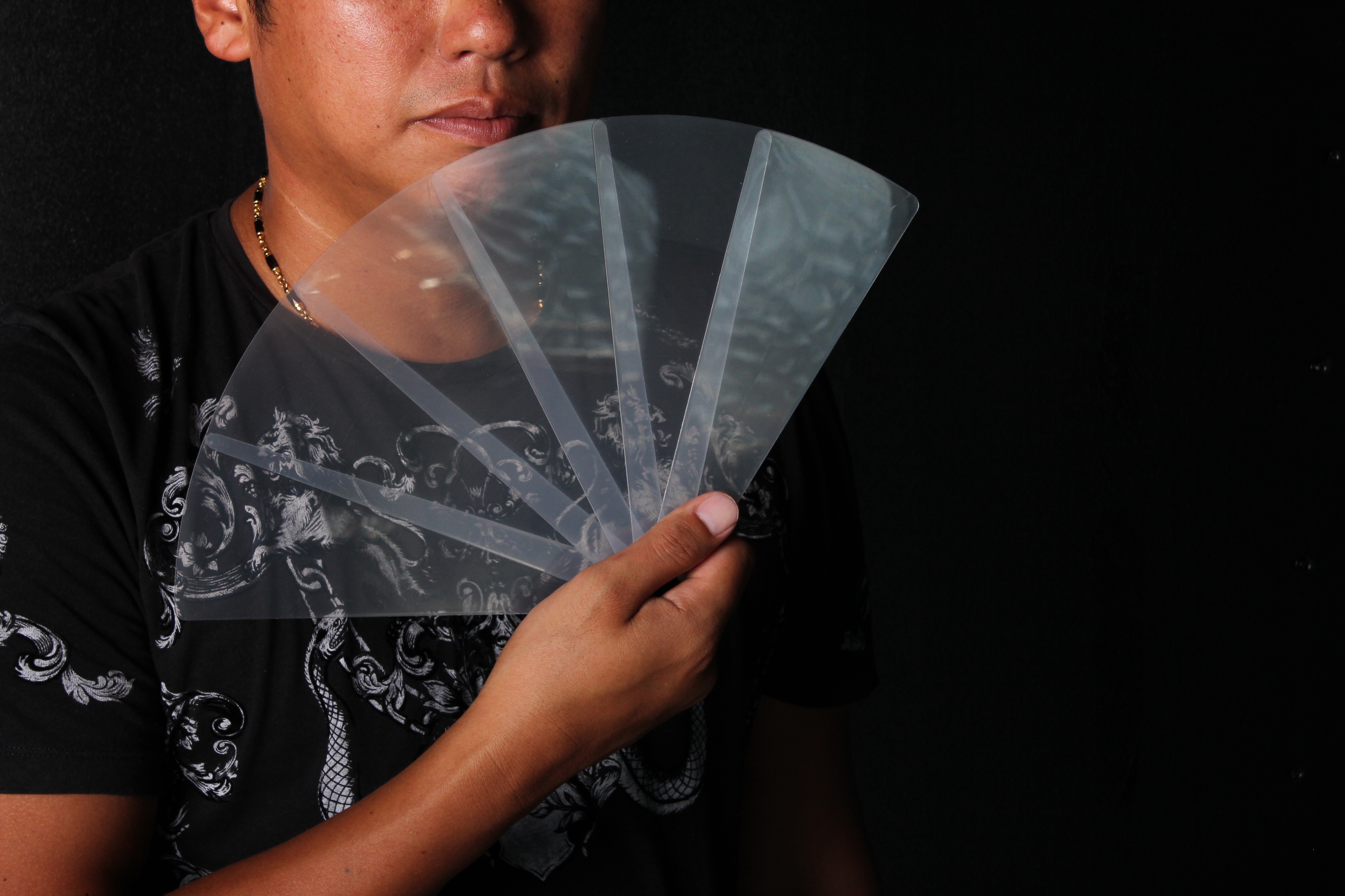 緑守扇 新型コロナ飛沫感染防止対策